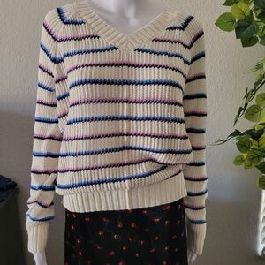 Loft Striped Sweater